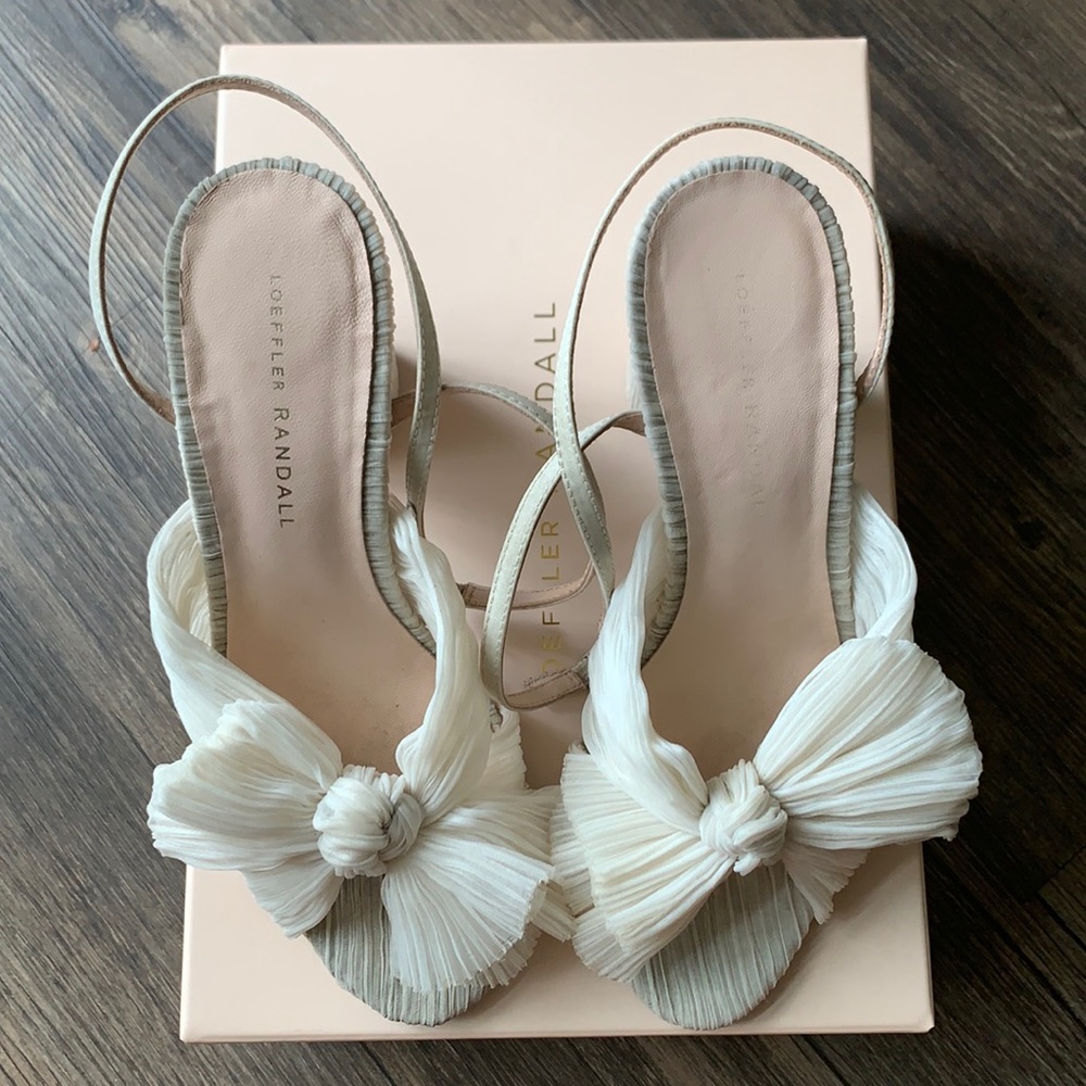 Loeffler Randall Camellia Knot Mule Ankle Strap